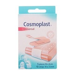 Пластыри Universal Cosmoplast (15 шт.) цена и информация | Аптечки и товары для безопасности | 220.lv