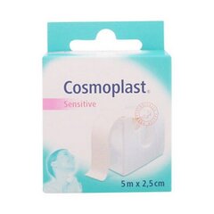 Лейкопластырь Sensitive Cosmoplast, 2,5 см цена и информация | Аптечки и товары для безопасности | 220.lv