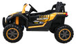 Viena elektriskā automašīna Buggy UTV 2000M Racing, dzeltena cena un informācija | Bērnu elektroauto | 220.lv