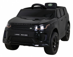Land Rover Discovery Sport vienvietīgs elektromobilis, melns cena un informācija | Bērnu elektroauto | 220.lv