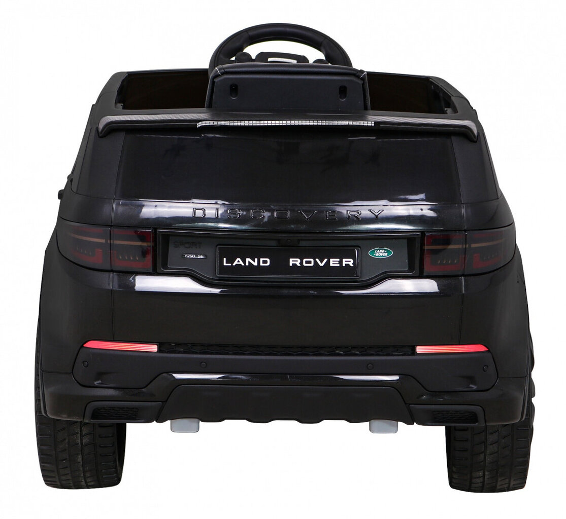 Land Rover Discovery Sport vienvietīgs elektromobilis, melns cena un informācija | Bērnu elektroauto | 220.lv