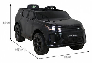 Land Rover Discovery Sport vienvietīgs elektromobilis, melns цена и информация | Электромобили для детей | 220.lv