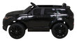 Land Rover Discovery Sport vienvietīgs elektromobilis, melns цена и информация | Bērnu elektroauto | 220.lv