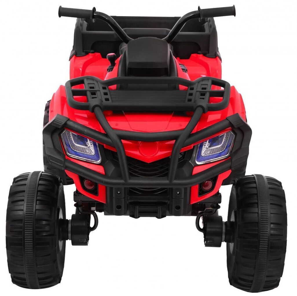 Quad XL ATV ar bagāžas plauktu, sarkans цена и информация | Bērnu elektroauto | 220.lv