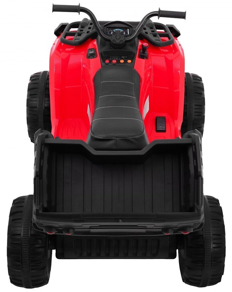 Quad XL ATV ar bagāžas plauktu, sarkans цена и информация | Bērnu elektroauto | 220.lv