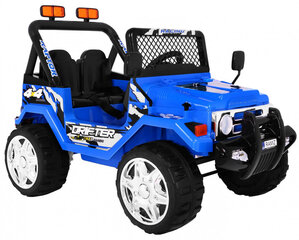 Vienvietīgs elektriskais automobilis RAPTOR Drifter, zils cena un informācija | Bērnu elektroauto | 220.lv
