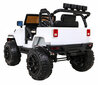 Jeep All Terrain elektriskais vienvietīgais sēdeklis, balts цена и информация | Bērnu elektroauto | 220.lv