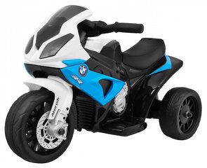 Bērnu motocikls trīsritenis BMW S1000 RR MINI, zils cena un informācija | Bērnu elektroauto | 220.lv
