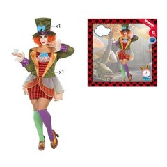 Маскарадные костюмы для взрослых 115413 Разноцветный (2 pcs) Безумный шляпник цена и информация | Карнавальные костюмы, парики и маски | 220.lv