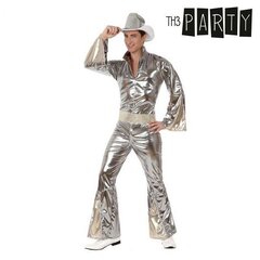 Маскарадный костюм для взрослых Disco, серебряный цена и информация | Карнавальные костюмы, парики и маски | 220.lv
