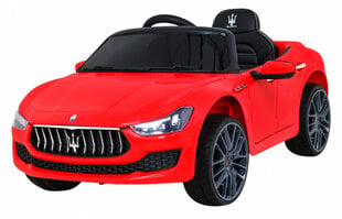 Электромобиль Maserati Ghibli, красный цена и информация | Электромобили для детей | 220.lv