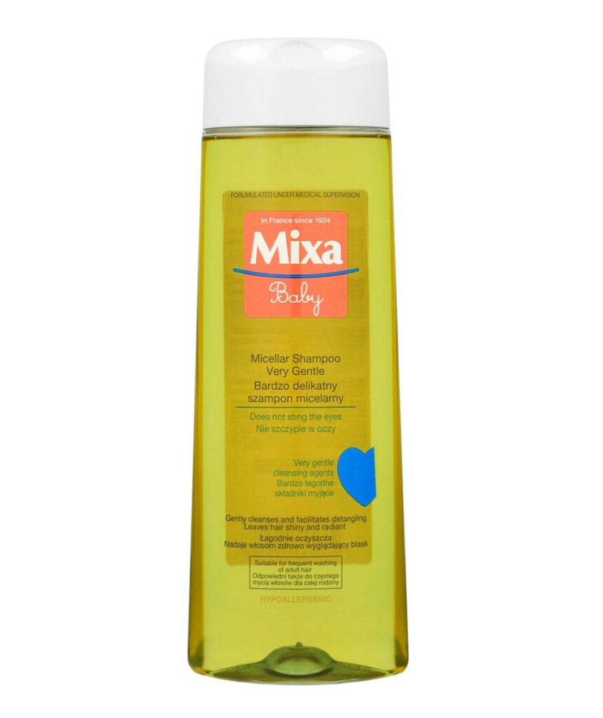 Matu šampūns Mixa Baby, 300 ml cena un informācija | Šampūni | 220.lv
