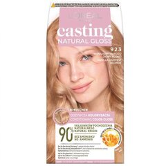 Matu krāsa L'oreal Paris Casting Natural Gloss Nr. 923 Vanilla Lightest Blonde цена и информация | Краска для волос | 220.lv