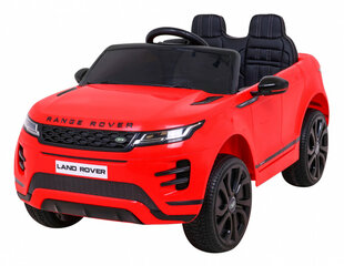 Rang Rover Evoque vienvietīgs elektromobilis, sarkans cena un informācija | Bērnu elektroauto | 220.lv