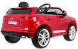 Audi Q7 vienvietīgs elektromobilis, sarkans цена и информация | Bērnu elektroauto | 220.lv