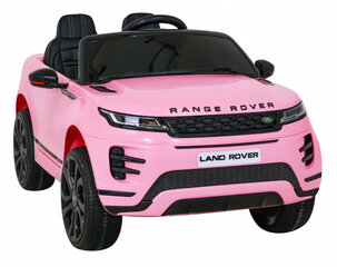 Range Rover Evoque elektriskais vienvietīgais pasažieru automobilis, rozā krāsā cena un informācija | Bērnu elektroauto | 220.lv