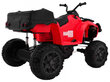 Quad XL ATV bērniem, sarkans cena un informācija | Bērnu elektroauto | 220.lv