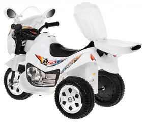 Электрический трехколесный велосипед BJX-088, белый цена и информация | Электромобили для детей | 220.lv