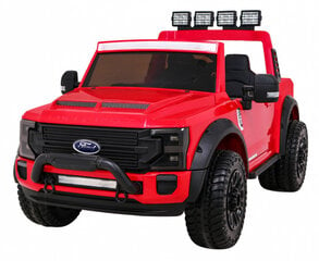 Ford Super Duty elektromobilis, sarkans cena un informācija | Bērnu elektroauto | 220.lv