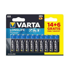 Батарейки Varta Longlife Power (20 Предметы) цена и информация | Батарейки | 220.lv