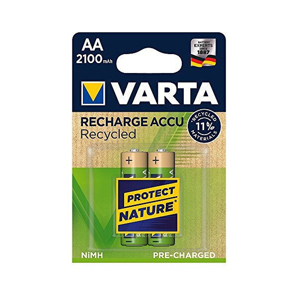 Alkaline baterijas Varta 56816 101 402 AA 2 gb. 2100 mAh cena un informācija | Baterijas | 220.lv