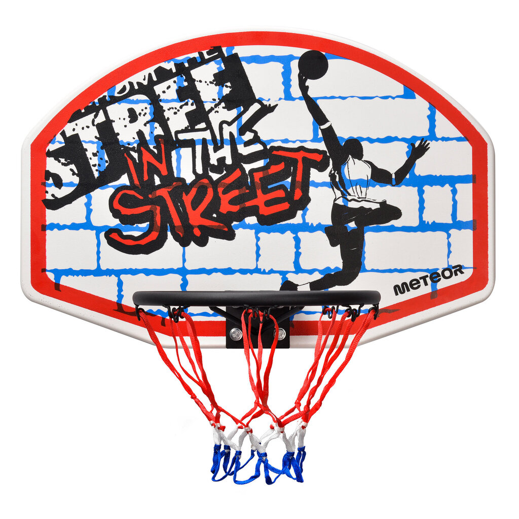 Basketbola vairogs ar stīpu Meteor Street cena un informācija | Basketbola grozi | 220.lv