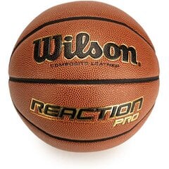Баскетбольный мяч Wilson Reaction Pro, 7 размер цена и информация | Баскетбольные мячи | 220.lv