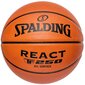 Spalding React TF-250 basketbola bumba, 7 cena un informācija | Basketbola bumbas | 220.lv