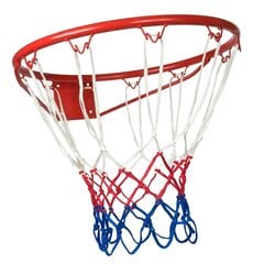 Баскетбольное кольцо Enero с сеткой, 43 см цена и информация | Другие баскетбольные товары | 220.lv
