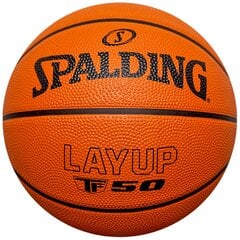 Spalding Layup TF-50 basketbola bumba, 6 cena un informācija | Basketbola bumbas | 220.lv