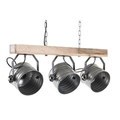 Потолочный светильник DKD Home Decor Серебристый Коричневый Серебряный 50 W (72 x 16 x 32 cm) цена и информация | Люстры | 220.lv