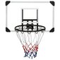vidaXL basketbola vairogs, caurspīdīgs, 71x45x2,5 cm, polikarbonāts cena un informācija | Basketbola grozi | 220.lv