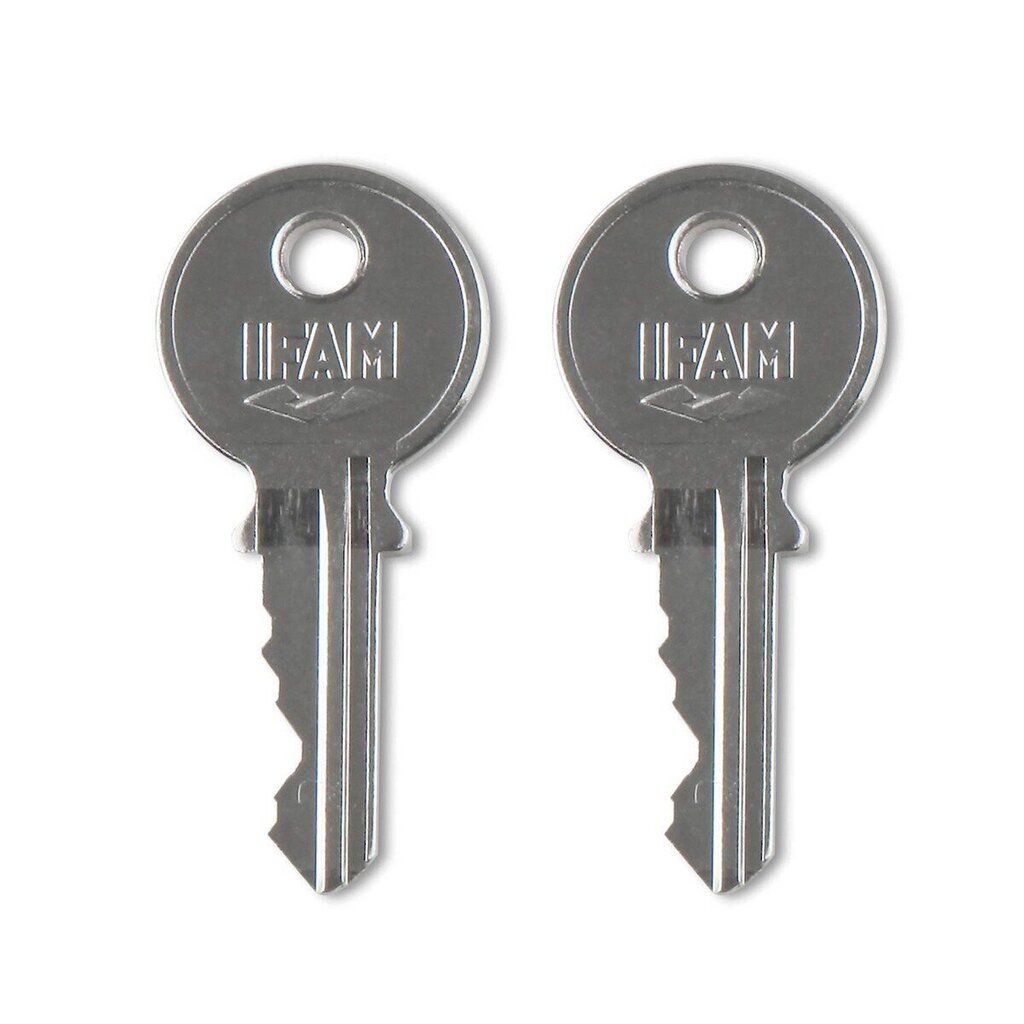 Piekaramā atslēga ar slēdzeni IFAM Inox 40 Loks Nerūsējošais tērauds (40 mm) cena un informācija | Durvju slēdzenes | 220.lv