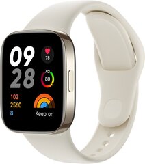 Xiaomi Redmi Watch 3 BHR6854GL, цвет слоновой кости цена и информация | Смарт-часы (smartwatch) | 220.lv