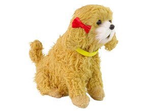 Интерактивная плюшевая собака ,,Пудель'', коричневая цена и информация | Мягкие игрушки | 220.lv