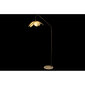 Grdas lampa DKD Home Decor Melns Pelks Metls Cements Rotangpalma 60 W (45 x 72 x 165 cm) cena un informācija | Lustras | 220.lv