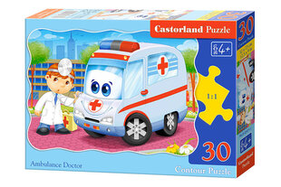Puzle Castorland Ambulance Doctor, 30 daļu cena un informācija | Puzles, 3D puzles | 220.lv