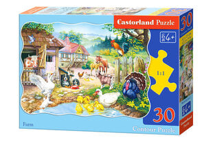 Puzle Castorland Farm, 30 daļas cena un informācija | Puzles, 3D puzles | 220.lv