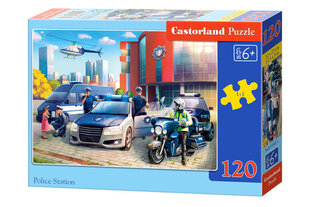 Puzle Castorland Police Station, 120 daļu cena un informācija | Puzles, 3D puzles | 220.lv