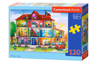 Puzle Castorland House Life, 120 daļas cena un informācija | Puzles, 3D puzles | 220.lv