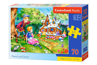 Puzle Castorland Hansel & Gretel, 70 daļas cena un informācija | Puzles, 3D puzles | 220.lv