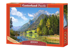 Kastorlandes kalnu patvērums Alpos, 2000 gab. cena un informācija | Puzles, 3D puzles | 220.lv