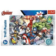 Пазл Trefl Avengers Avengers, 100 дет. цена и информация | Пазлы | 220.lv