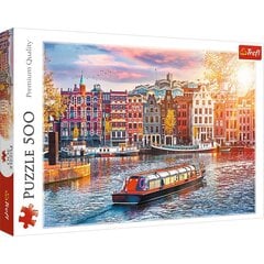 TREFL Puzle Amsterdama, 500 gab. cena un informācija | Puzles, 3D puzles | 220.lv