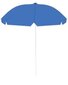 Pludmales lietussargs Mallorca, 2,4 m, zils cena un informācija | Saulessargi, markīzes un statīvi | 220.lv
