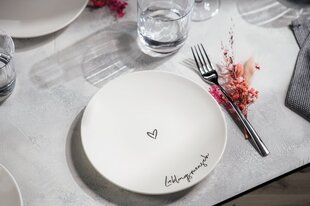 Like by Villeroy & Boch Statement šķīvis Lieblingsmensch, 21 cm cena un informācija | Like by Villeroy & Boch Mājsaimniecības preces | 220.lv