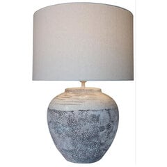Настольная лампа DKD Home Decor Полотно Керамика Серый (42 x 42 x 60 cm) цена и информация | Настольные лампы | 220.lv