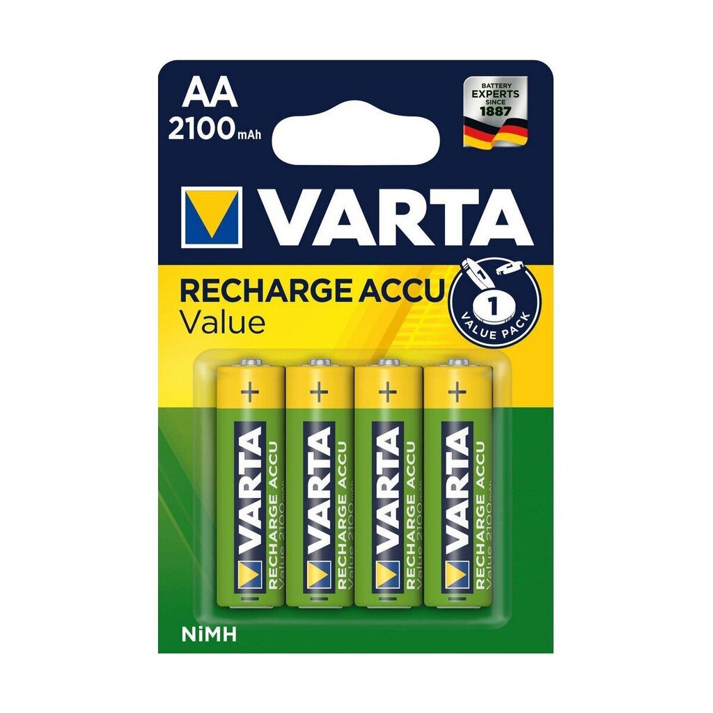 Atkārtoti Uzlādējamas Baterijas Varta Blx4 2100Mah цена и информация | Baterijas | 220.lv