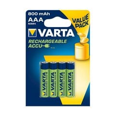 Аккумуляторные батарейки Varta цена и информация | Батарейки | 220.lv