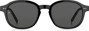 Vīriešu Saulesbrilles Tommy Hilfiger TH 1850_G_S Melns S7246063 cena un informācija | Saulesbrilles  vīriešiem | 220.lv